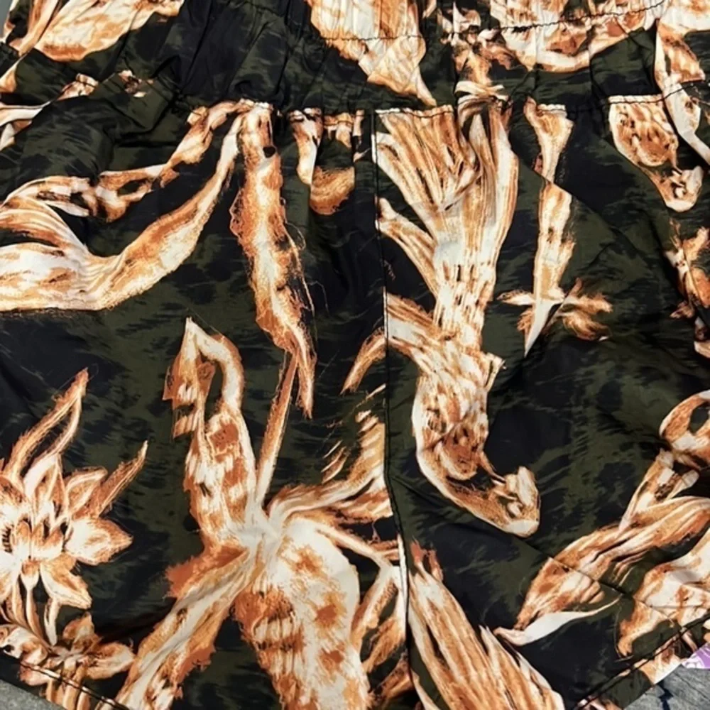 Free People The Way Home Printed Shorts
